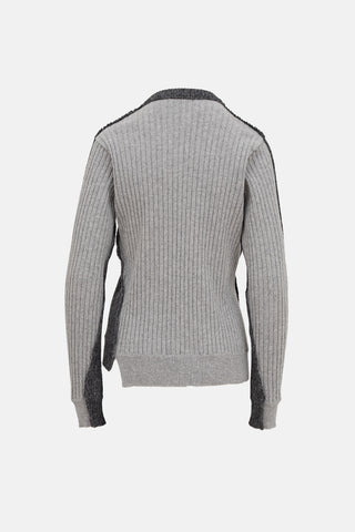 2 Tone Knit Sweater