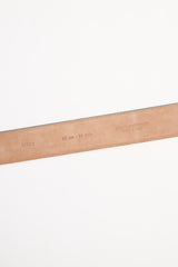 Dolce & Gabbana Leather Brushed Belt