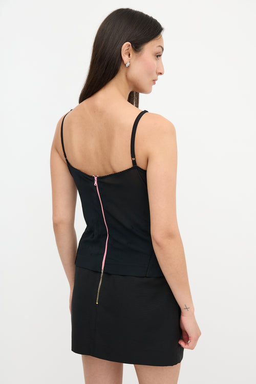 Dolce & Gabbana Lace Bustier Top