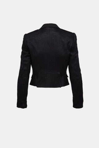Dolce & Gabbana Lace Cropped Blazer