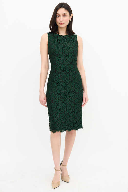 Dolce & Gabbana Lace Sheath Dress