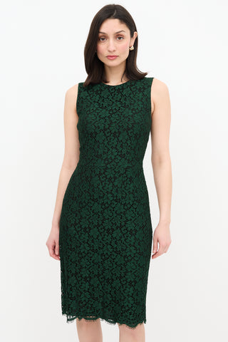 Dolce & Gabbana Lace Sheath Dress