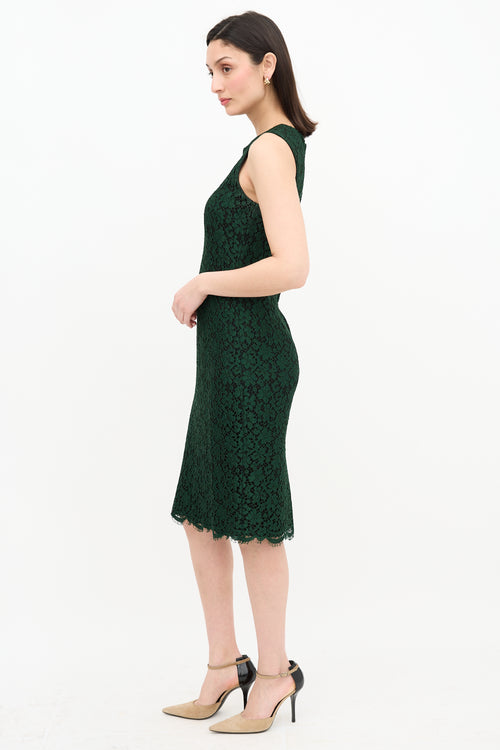 Dolce & Gabbana Lace Sheath Dress