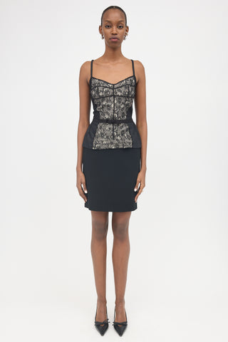 Dolce & Gabbana Lace Panelled Camisole
