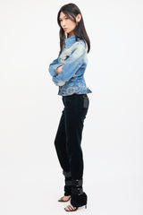 Dolce & Gabbana Medium Wash Denim Jacket