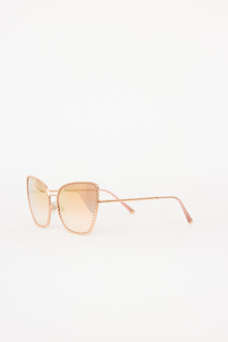 Dolce & Gabbana DG 2212 Cateye Sunglasses
