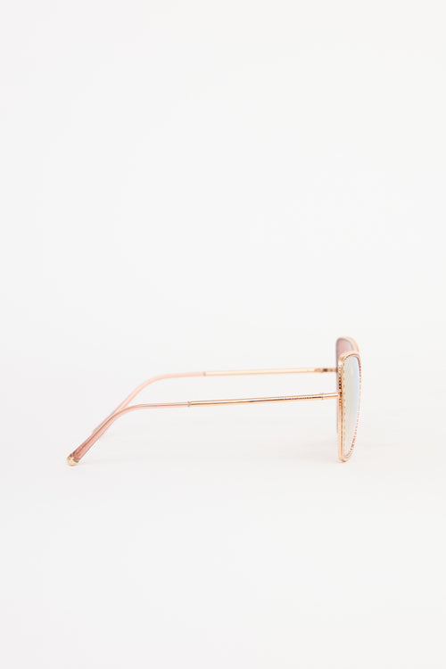 Dolce & Gabbana DG 2212 Cateye Sunglasses