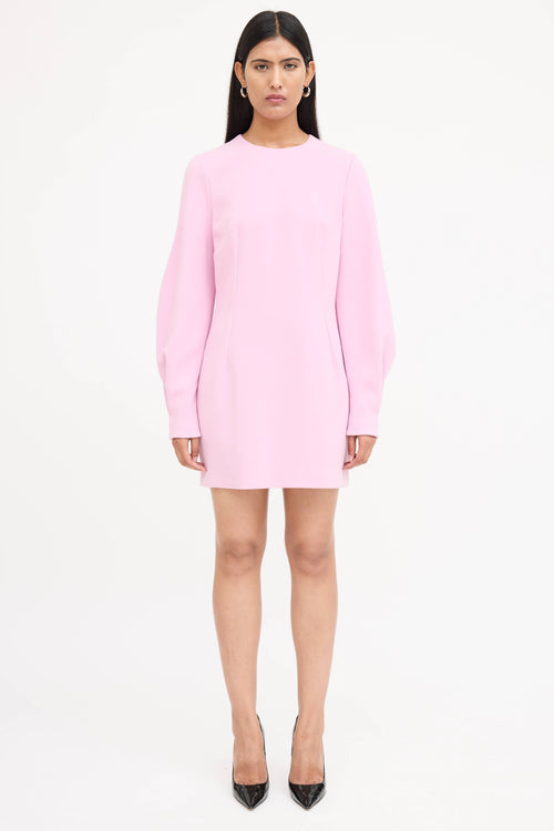 Dolce & Gabbana Darted Long Sleeve Dress