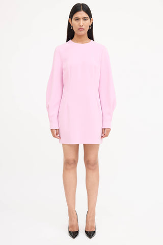 Dolce & Gabbana Darted Long Sleeve Dress