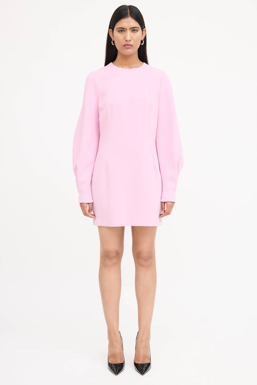 Dolce & Gabbana Darted Long Sleeve Dress