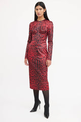 Dolce & Gabbana Printed Corset Dress