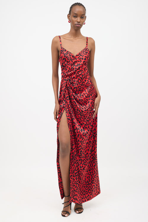 Dolce & Gabbana Silk Printed Dress