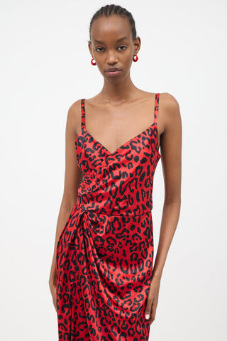 Dolce & Gabbana Silk Printed Dress
