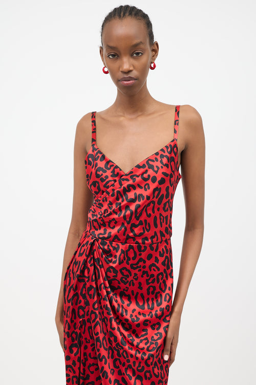 Dolce & Gabbana Silk Printed Dress