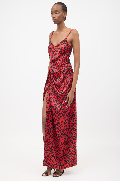Dolce & Gabbana Silk Printed Dress