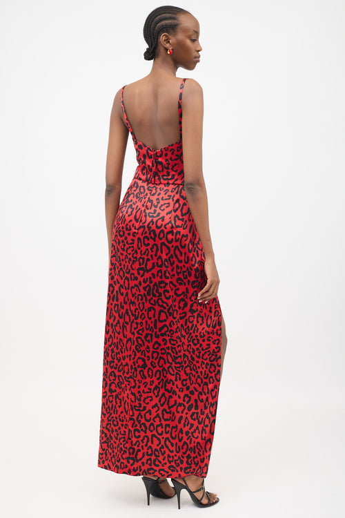 Dolce & Gabbana Silk Printed Dress