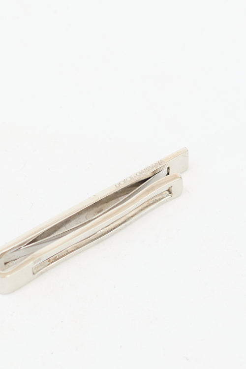 Dolce & Gabbana Silver Tie Clip