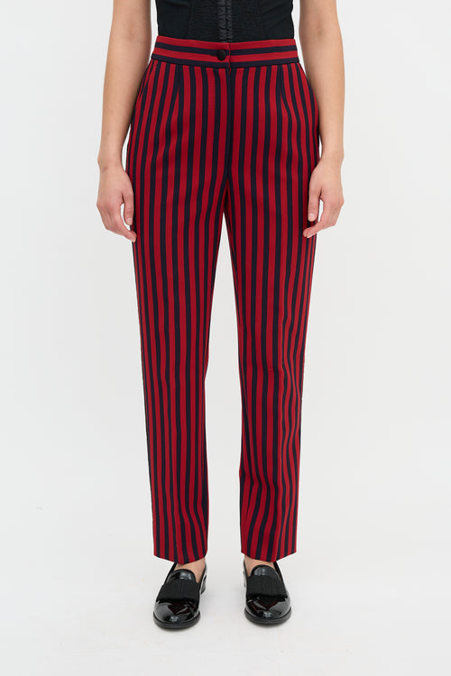 Dolce & Gabbana Striped Trouser