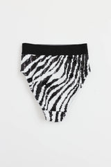 Dolce & Gabbana Sequin Pattern Swim Brief