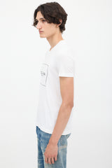 Dolce & Gabbana White Box Logo & Label T-Shirt
