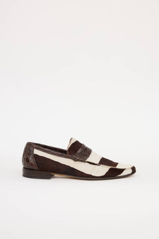 Dolce & Gabbana Printed Hair Loafer