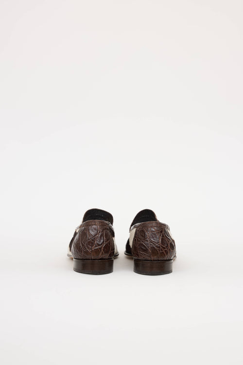 Dolce & Gabbana Printed Hair Loafer