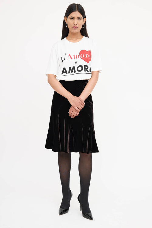 Dolce & Gabbana Cotton L'Amour T-Shirt