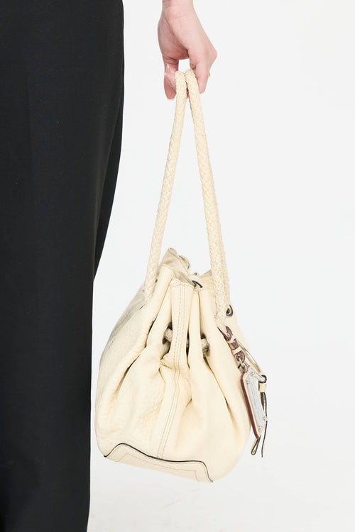 Dolce & GabbanaLeather D-Ring Bag