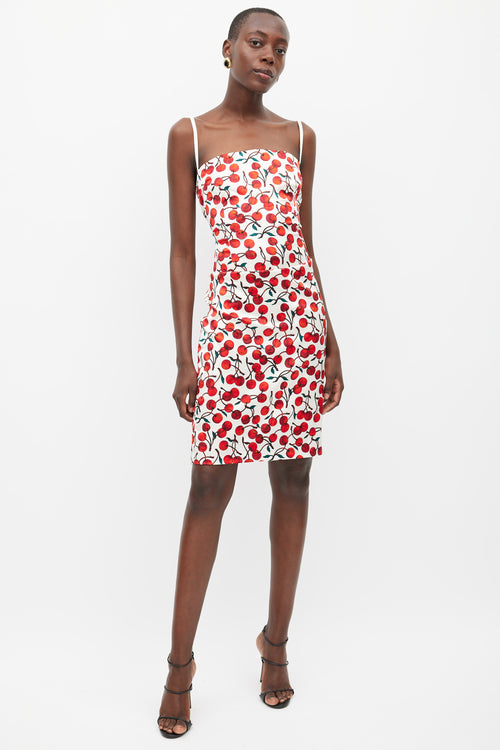 Cherry Pattern Dress