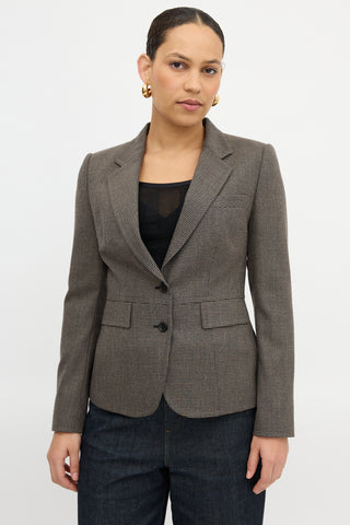 Dolce & Gabbana Wool Patterned Blazer