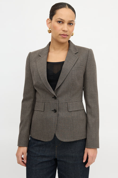 Dolce & Gabbana Wool Patterned Blazer