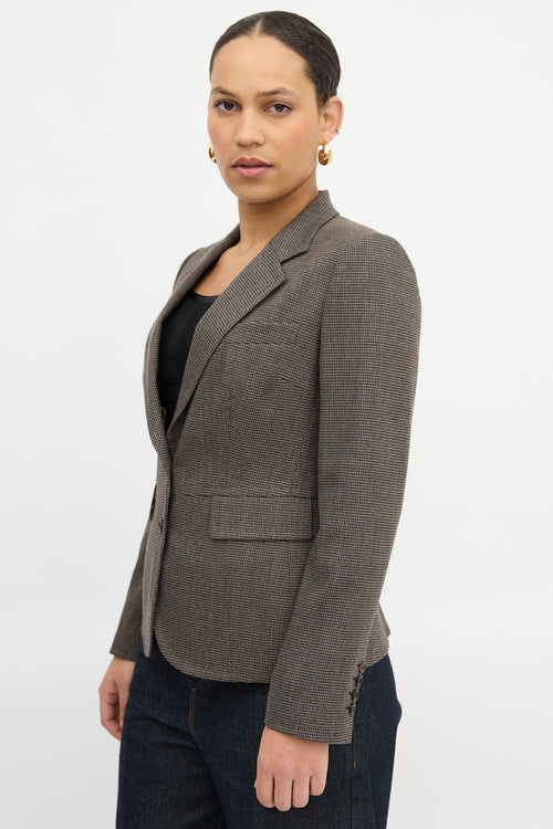 Dolce & Gabbana Wool Patterned Blazer