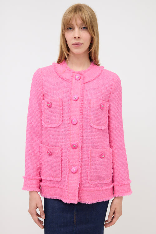 Dolce & Gabbana Wool Tweed Jacket