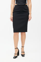 Dolce & Gabbana Black & Silver Two-Piece Suit