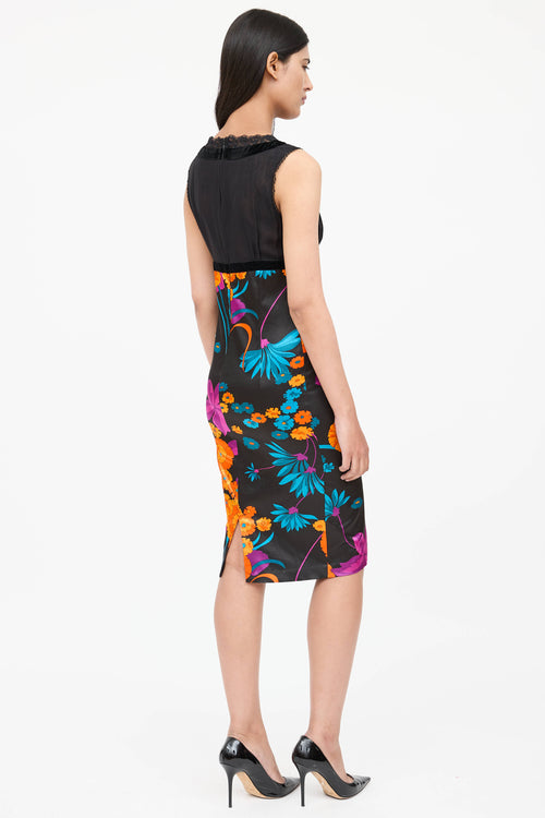 Dolce & Gabbana Lace Floral Dress