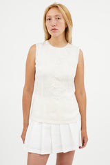 Dolce & Gabbana Blue & White Lace Co-Ord Set