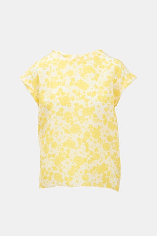 Dolce & Gabbana D&G Silk Floral Blouse