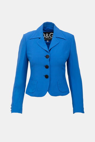 Dolce & Gabbana D&G Vintage Cropped Blazer