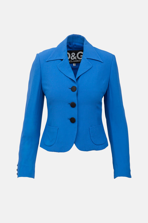 Dolce & Gabbana D&G Vintage Cropped Blazer