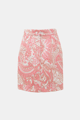 Dolce & Gabbana Paisley Jacquard Skirt