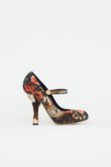 Dolce & Gabbana Floral Mary Jane Heel