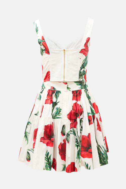 Dolce & Gabbana Floral Co-Ord Set