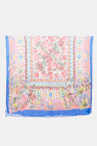 Dolce & Gabbana Georgette Printed Scarf