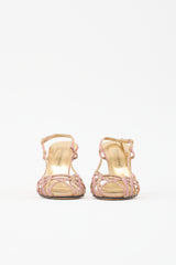 Dolce & Gabbana Glitter Slingback Sandal