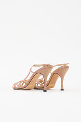 Dolce & Gabbana Glitter Slingback Sandal