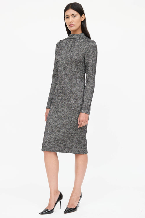 Dolce & Gabbana Wool Tweed Dress