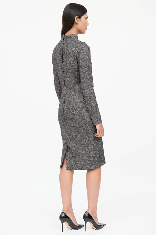 Dolce & Gabbana Wool Tweed Dress