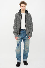 Dolce & Gabbana Knit 2-in-1 Jacket