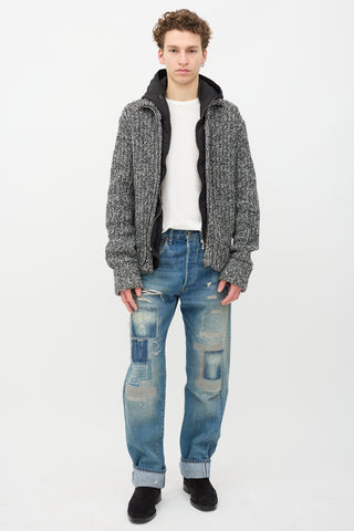 Dolce & Gabbana Knit 2-in-1 Jacket