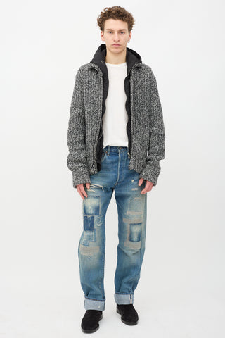 Dolce & Gabbana Knit 2-in-1 Jacket